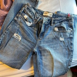 Garage straight leg jeans